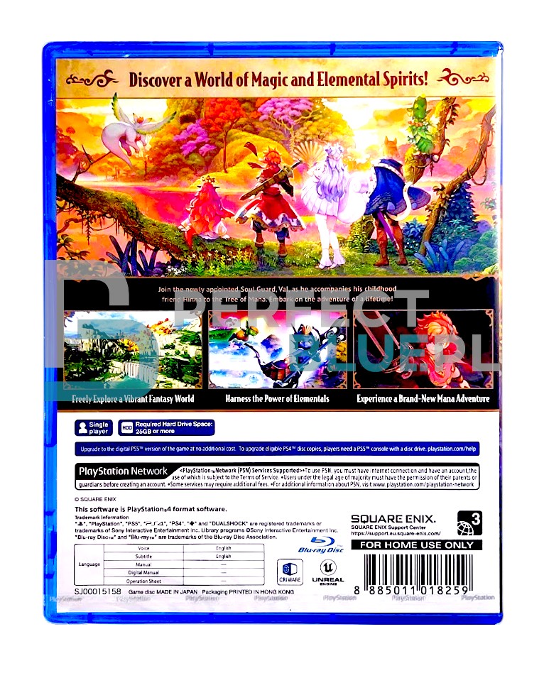 gra ps4 visions of mana / multi region