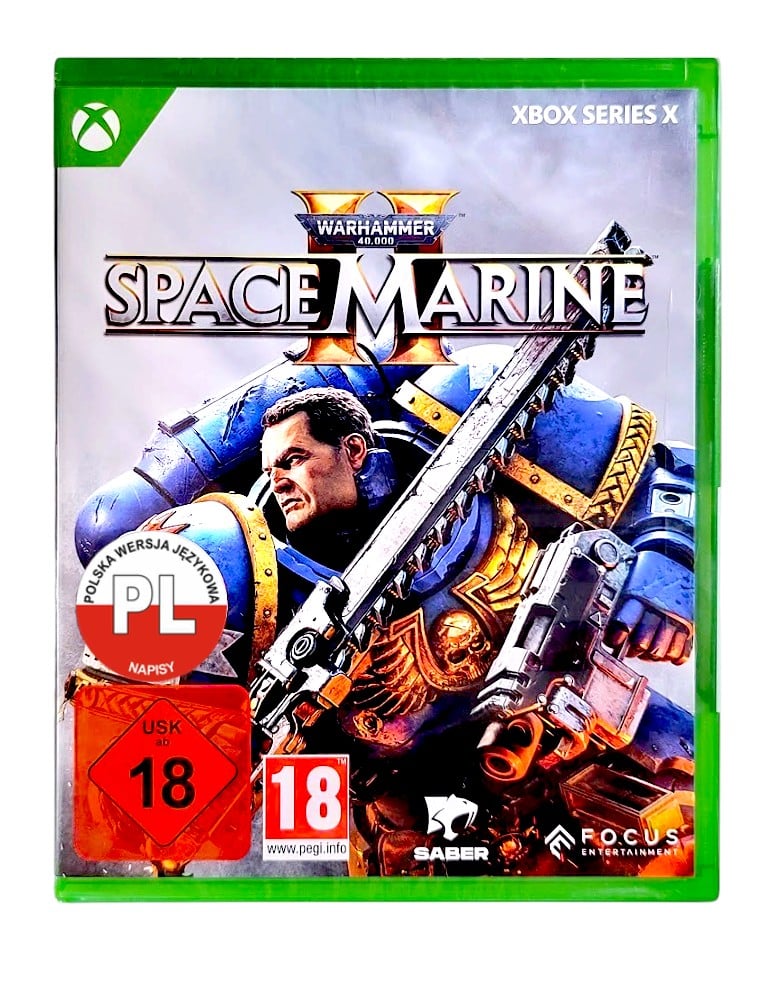 gra xbox series x warhammer 40000 space marine 2 + dodatek / de