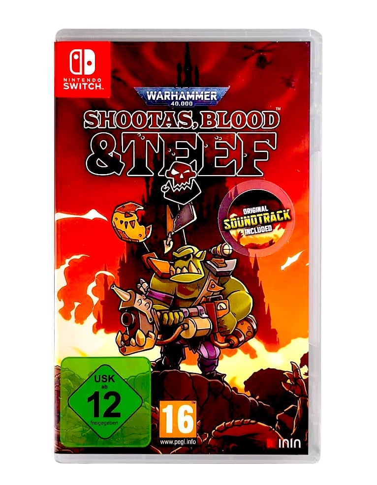gra nintendo switch warhammer 40,000: shootas, blood & teef / eu