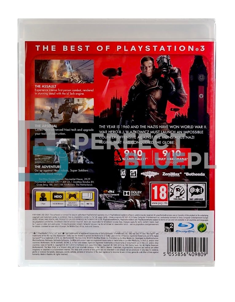 gra ps4 / ps5 / wolfenstein the new order (kopia)